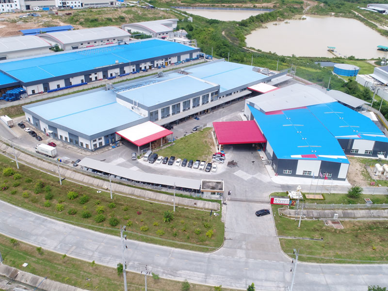 La fábrica de Tailandia inició la producción.