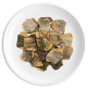 Rollitos de Plátano y Piel de Bacalao