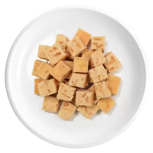 Cubos de pollo con batata