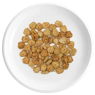 Galletas para gatos en forma de garra con aceite de pescado
