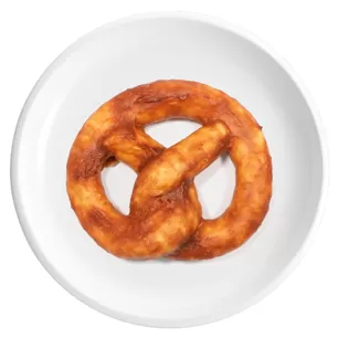 Pretzel de colágeno con cacahuate