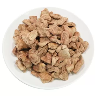 Corazones de pollo liofilizados