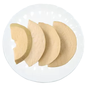 Manzana liofilizada