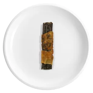 Hexagram Puff Sticks con pollo para perros pequeños